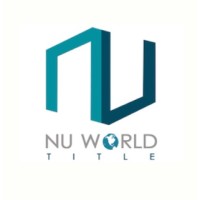 NU World Title logo, NU World Title contact details