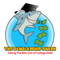 The Scholarship Shark logo, The Scholarship Shark contact details