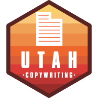 Utah Copywriting logo, Utah Copywriting contact details