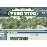 Pura Vida Missions logo, Pura Vida Missions contact details