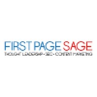 First Page Sage logo, First Page Sage contact details