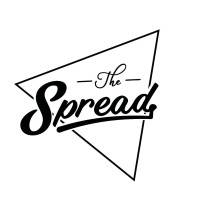 The Spread logo, The Spread contact details