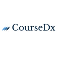 CourseDx logo, CourseDx contact details