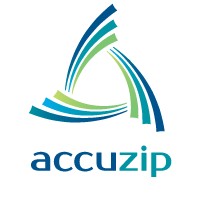 AccuZIP logo, AccuZIP contact details