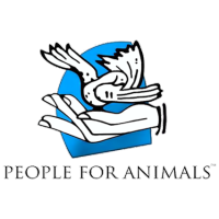 People For Animals Official logo, People For Animals Official contact details