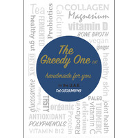 The Greedy One logo, The Greedy One contact details