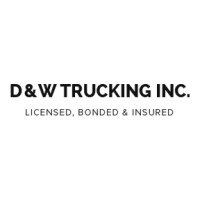 D & W Trucking logo, D & W Trucking contact details