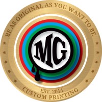 MG Custom Printing logo, MG Custom Printing contact details