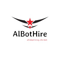 AlBotHire logo, AlBotHire contact details