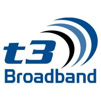 t3 Broadband logo, t3 Broadband contact details