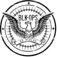 BLK-OPS logo, BLK-OPS contact details