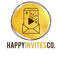 Happy Invites logo, Happy Invites contact details