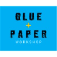 Glue + Paper Workshop logo, Glue + Paper Workshop contact details