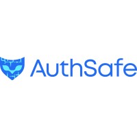 AuthSafe logo, AuthSafe contact details