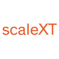 scaleXT logo, scaleXT contact details