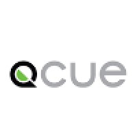 Qcue logo, Qcue contact details