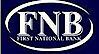 First National Bank logo, First National Bank contact details