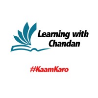 Learning with Chandan logo, Learning with Chandan contact details