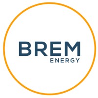 BREM energy logo, BREM energy contact details