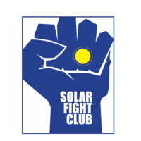 The Solar Fight Club logo, The Solar Fight Club contact details