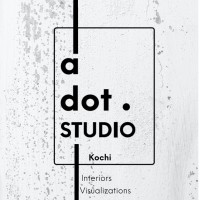 a dot STUDIO logo, a dot STUDIO contact details