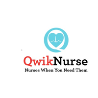 QwikNurse logo, QwikNurse contact details