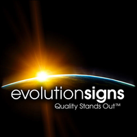 Evolution Signs logo, Evolution Signs contact details