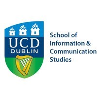 UCD School of Information and Communication Studies logo, UCD School of Information and Communication Studies contact details