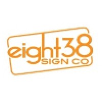 Eight38 Sign Co. logo, Eight38 Sign Co. contact details