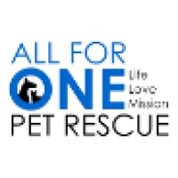 All For One Pet Rescue, Inc. logo, All For One Pet Rescue, Inc. contact details