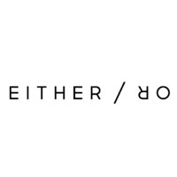 Either/Or logo, Either/Or contact details