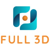 Full 3D logo, Full 3D contact details