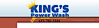 King's Power Wash logo, King's Power Wash contact details