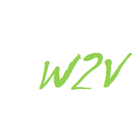 W2V logo, W2V contact details