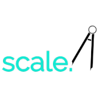 scale. logo, scale. contact details