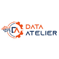 The Data Atelier logo, The Data Atelier contact details