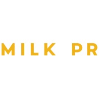 milk PR logo, milk PR contact details