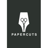 The Papercuts logo, The Papercuts contact details