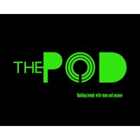 The Pod logo, The Pod contact details