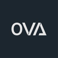 OVA logo, OVA contact details