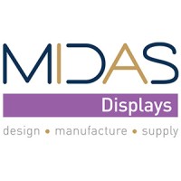 Midas Displays logo, Midas Displays contact details