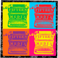 fifteen media logo, fifteen media contact details