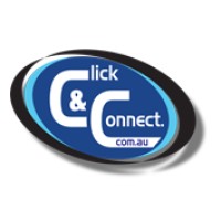 Click and Connect logo, Click and Connect contact details