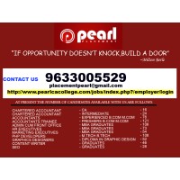 Pearl Placement logo, Pearl Placement contact details