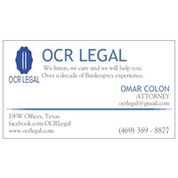 OCR Legal logo, OCR Legal contact details