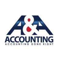 A&A Accounting logo, A&A Accounting contact details