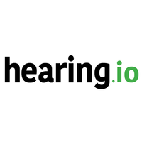 Hearing.io logo, Hearing.io contact details