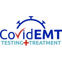 CovidEMT logo, CovidEMT contact details