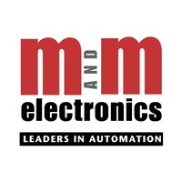 M & M Electronics logo, M & M Electronics contact details