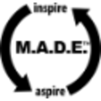 M.A.D.E. logo, M.A.D.E. contact details